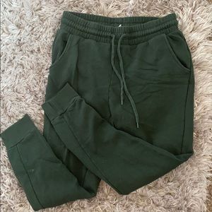 Forever 21 Army Green Sweatpants
